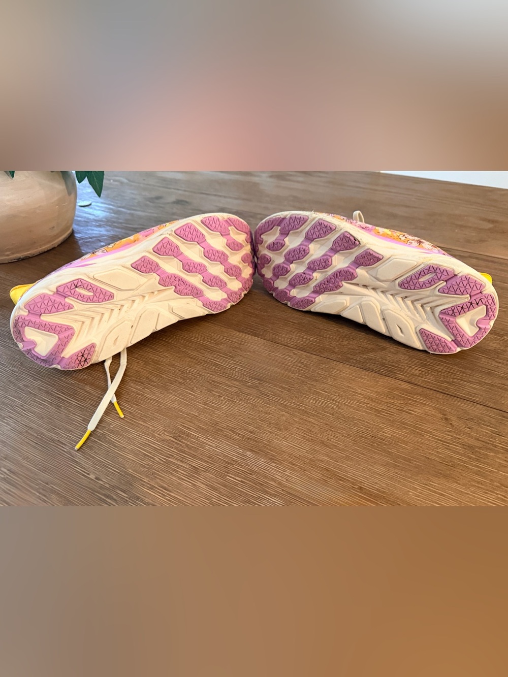 Hoka x Free People Movement Clifton 8 Golden Coast Floral Shoes (Size 9B) - Picture 10 of 10